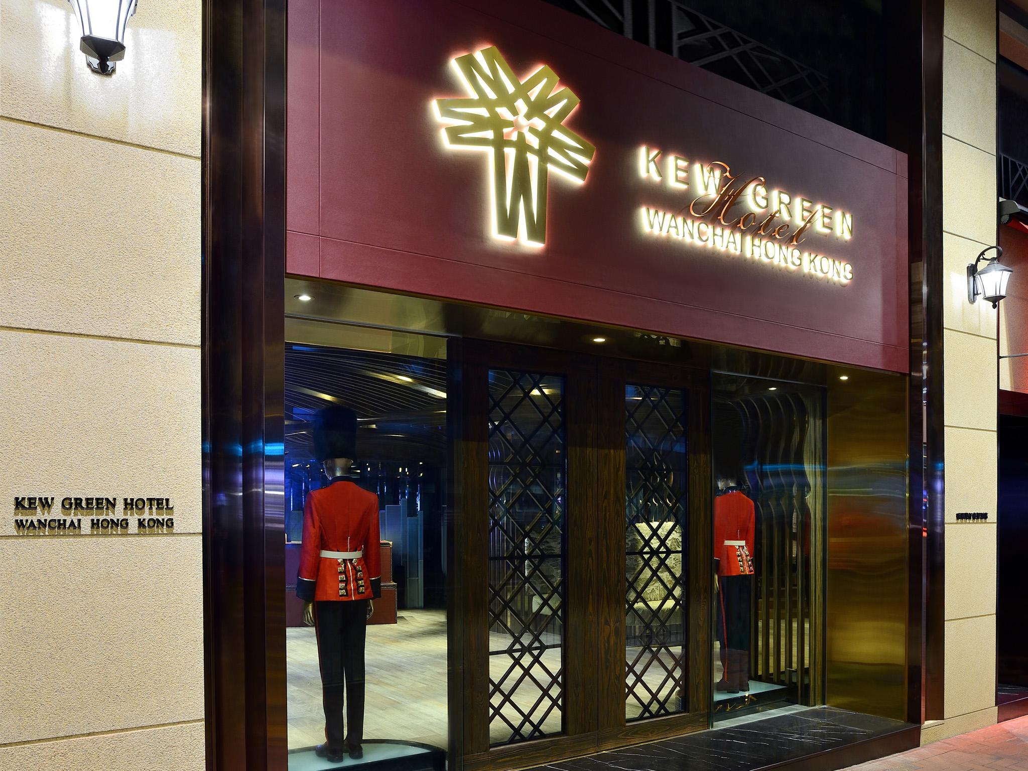 Kew Green Hotel Wanchai Hong Kong Exterior foto